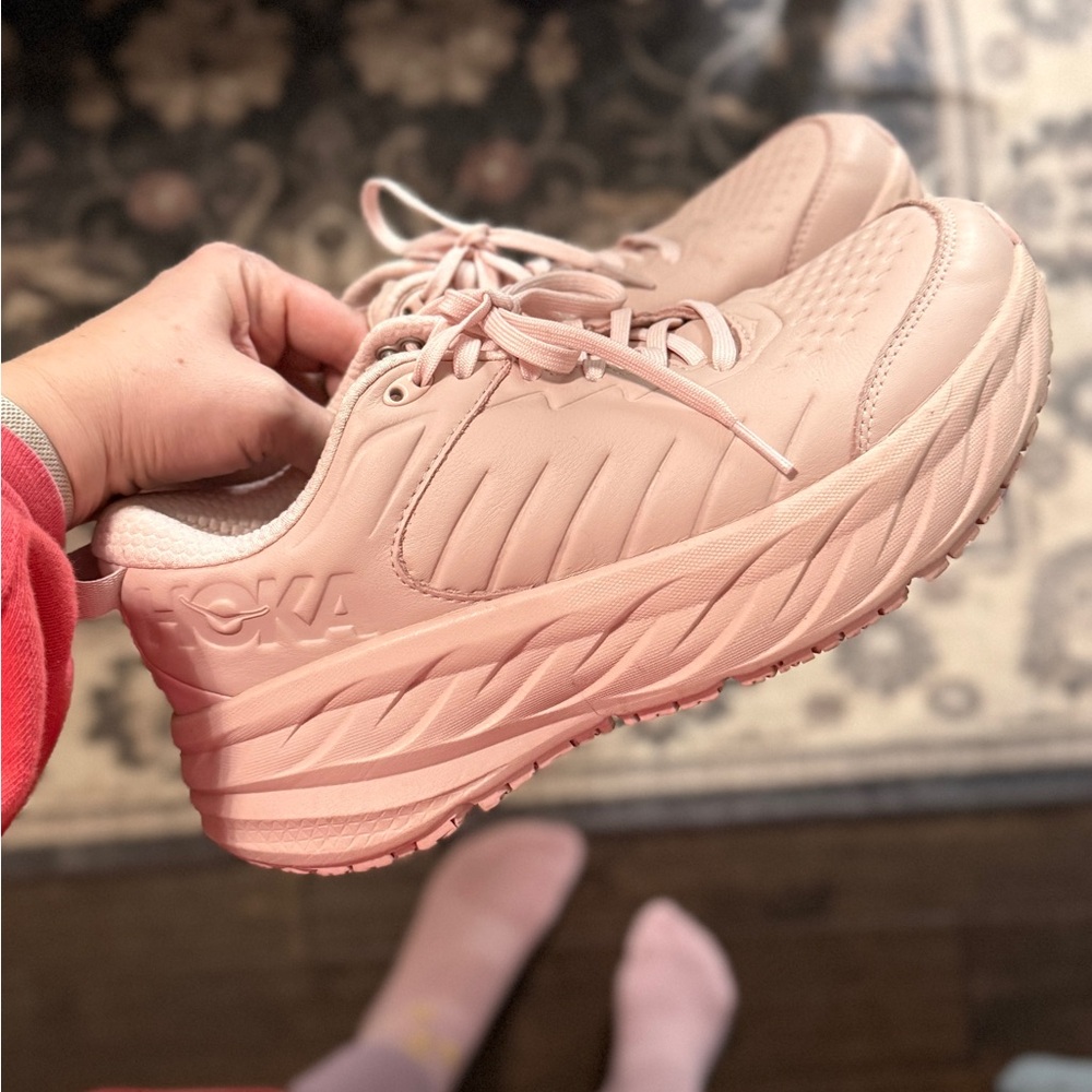 Hoka Women's Pink Bondi